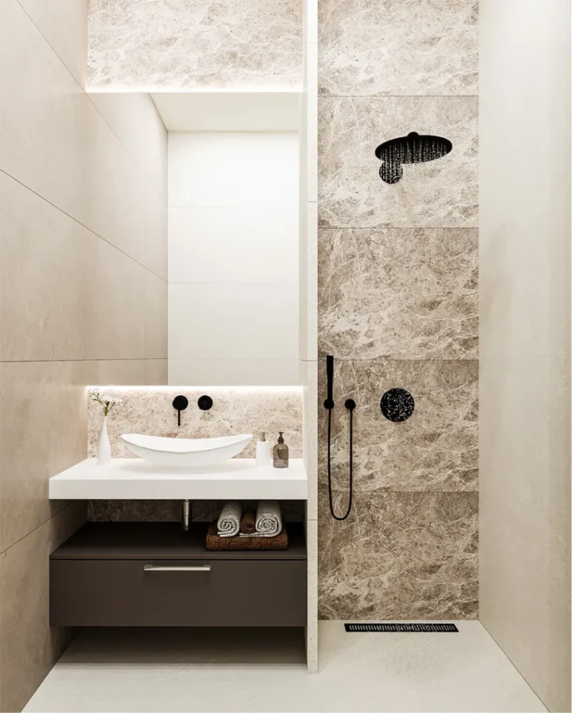 Otel lavabo tasarımı